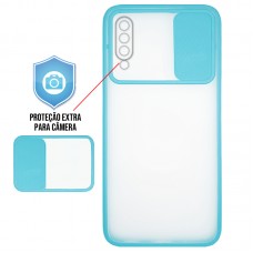 Capa para Samsung Galaxy A20s - Cam Protector Azul Claro